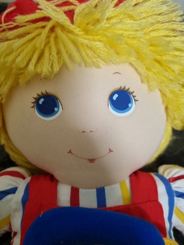 Muñeco de peluche Amtoy juguete Teach Me juguete de aprendizaje American Greeing 18 pulgadas de colección 1984 - Imagen 10 de 18