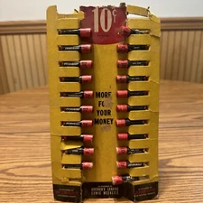 Vintage Eversharp Red top pencil lead School Pack Store Display 10 Cent 21 Total