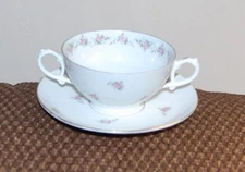  Double Handled Cup And Saucer - Austria