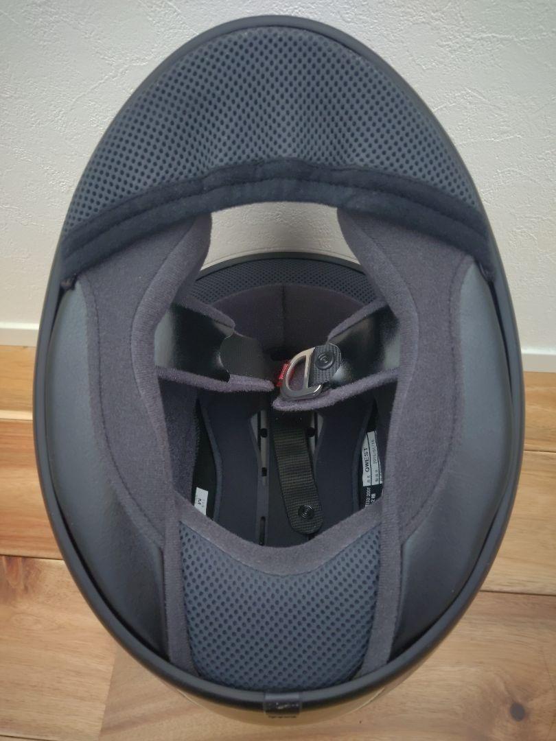 QWEST ブラック M (57cm) 4512048338381 2012年 SHOEI Full Face Helmet Qwest M Size with Unused Black Shield