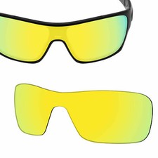 Polarized Replacement Lenses for-OAKLEY Turbine Rotor Sunglasses Gold UVA UVB