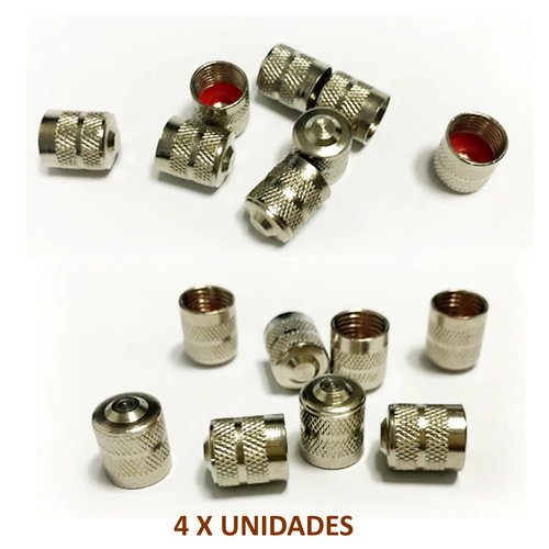 4 VALVULAS ALUMINIO VALVULA BICICLETA COLOR PLATA | eBay