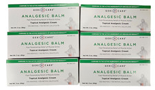 GERICARE Muscle Rub ANALGESIC BALM Cream 3oz  6 Large Tubes   