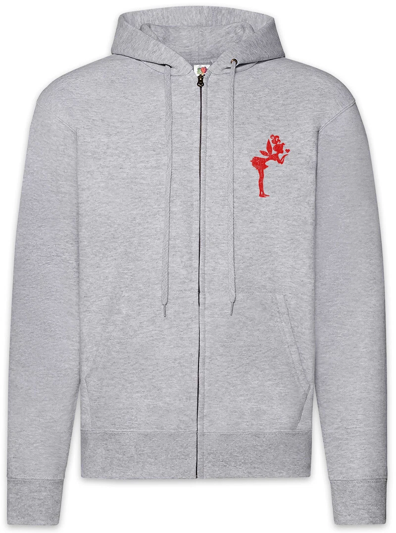 Fairy IV Zipper Hoodie Horn Rainbow Fun Fairies Princess Fairytale Unicorn Toon