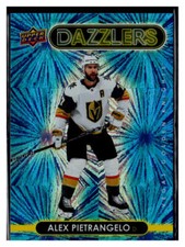 2021-22 Upper Deck - Silver Foil #DZ-46 Alex Pietrangelo Dazzlers Blue