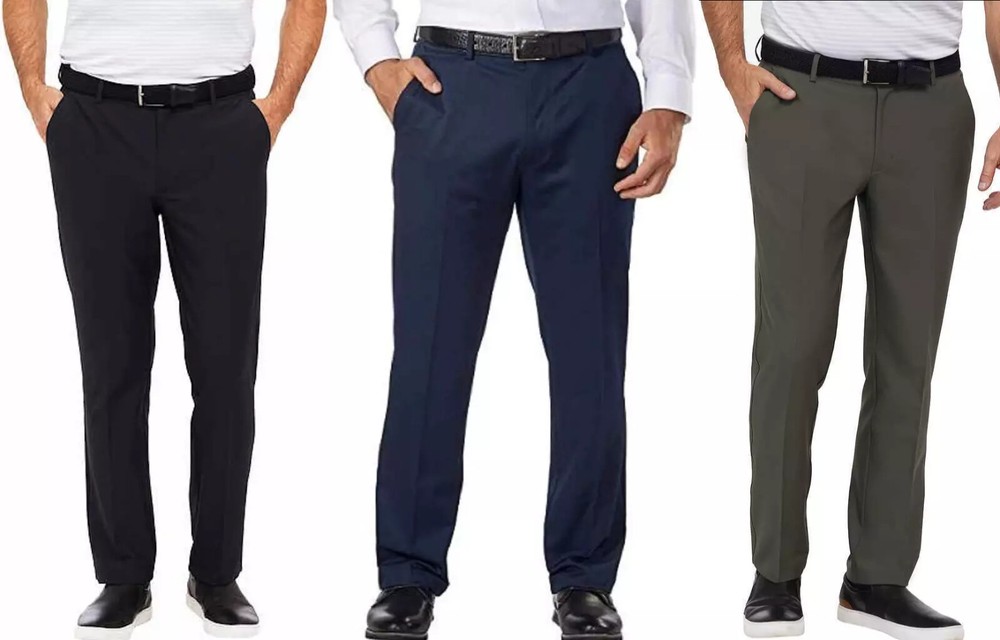 Greg Norman Men's Performance Classic Pants (Choose Color & size) New with tag!!