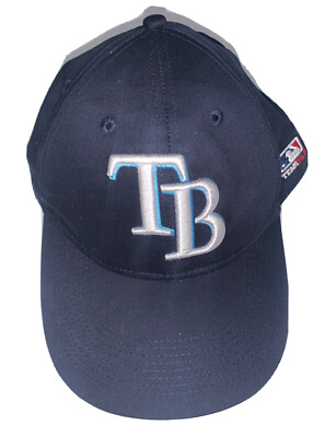 Tampa Bay Rays MLB Navy Blue Hat Cap TB Logo Adjustable | eBay display picture 1