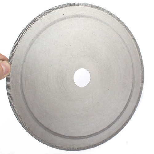 8" inch 200 mm Notched Rim 1.2mm Diamond Lapidary Rock Slab Saw Blade