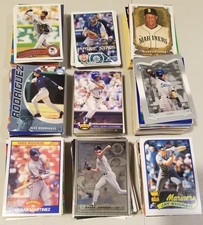 HUGE MLB 1000 Baseball Card Team Lot:Seattle Mariners HOF RC Stars Insert +BONUS