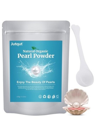 Organic Freshwater Pearl Powder 100g Natural Skincare DIY Mask Anti-Aging...