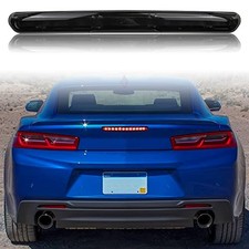 LED 3rd Third Brake Light for Chevy Camaro 16-20, Smoked Black Center High