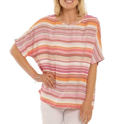 Damen T-Shirt Pomodoro blau oder rosa | Rundhals & lockere Passform