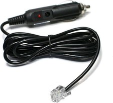 "Radar Detector Power Cord Beltronics Escort Passport 9500ix Uniden R3 R7 To RJ1
