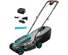Gardena 14632-20 PowerMax 32/18V P4A Akku-Rasenmäher, inkl. Akku & Ersatzmesser