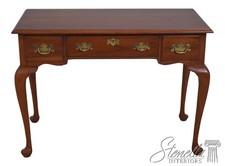 L74288: HENKEL HARRIS Queen Anne Cherry Vanity Or Desk