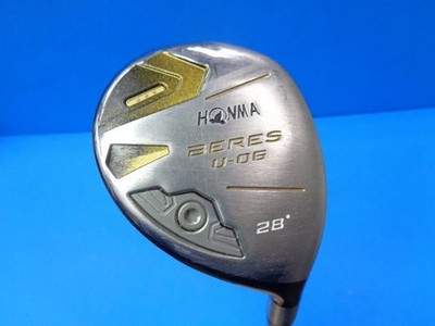 HONMA GOLF BERES U-06 Hybrid Utility 28° Flex-R 3STAR ARMRQ X43 With H/C