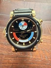 Rare Vtg 1991 SEIKO USA Olympics WATCH YACHT TIMER Gold Black Mint 8m37