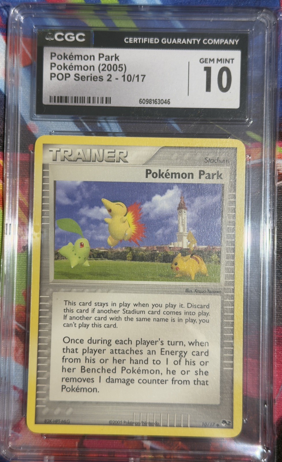 CGC GEM MINT 10 Pokemon Park 010/017 POP Series 2 Pokemon TCG 2005 Vintage