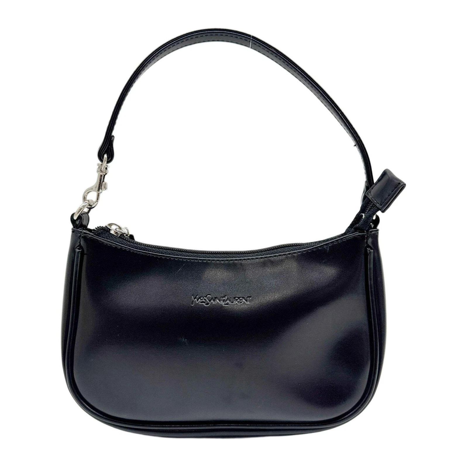 Saint Laurent — SAINT LAURENT Black Leather Shoulder Bag