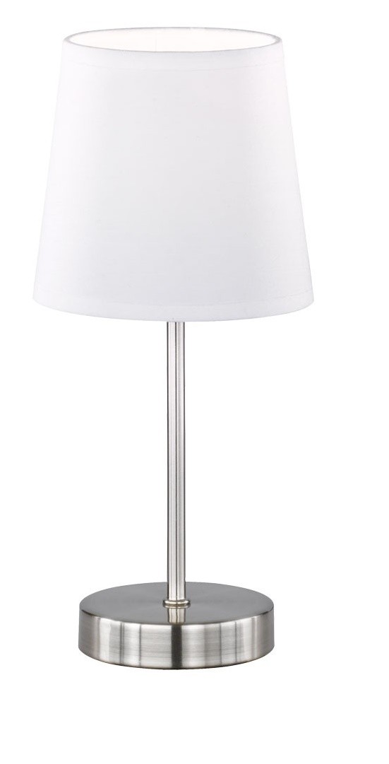 Lampada Metallo Moderna Grigio E27 | Luce Desk e Comodino Tech - 4