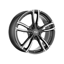 MSW Avantgarde 73 Alufelge 19x8 ET49 5x112 glänzend dunkelgrau vollpoliert 7...