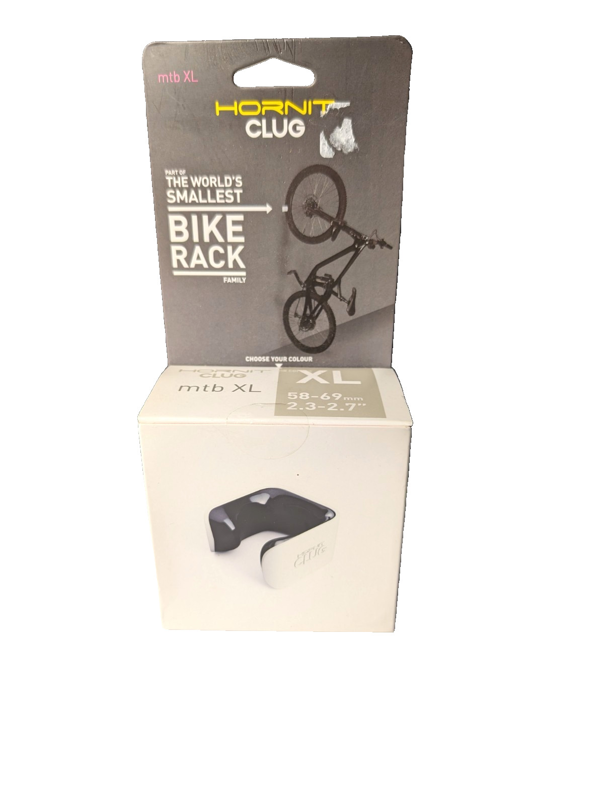 Hornit Clug mtb XL Bike Rack Fits Tired 2.3 To 2.7 Inches Wi