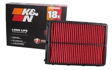 Engine Air Filter: Long Life 18,000 Mile Replacement Air Filter: Compatible