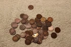 Lot of 50 US One Cent Indian Head Pennies Mixed Dates & Good Condition