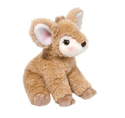Douglas Cuddle Toys Mini Fernie 6'' Fawn Soft Plush Stuffed Animal Deer Baby doe