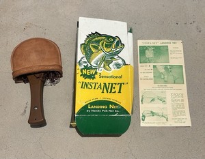 Vintage InstaNet Landing W/ Box, Instructions, And Leather Pouch Never Been Used
