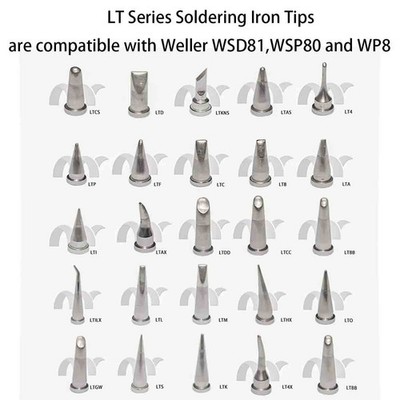 Solder Soldering Station Iron tip LT LeadFree FOR Weller WSD81 WSD80 WSP80 US