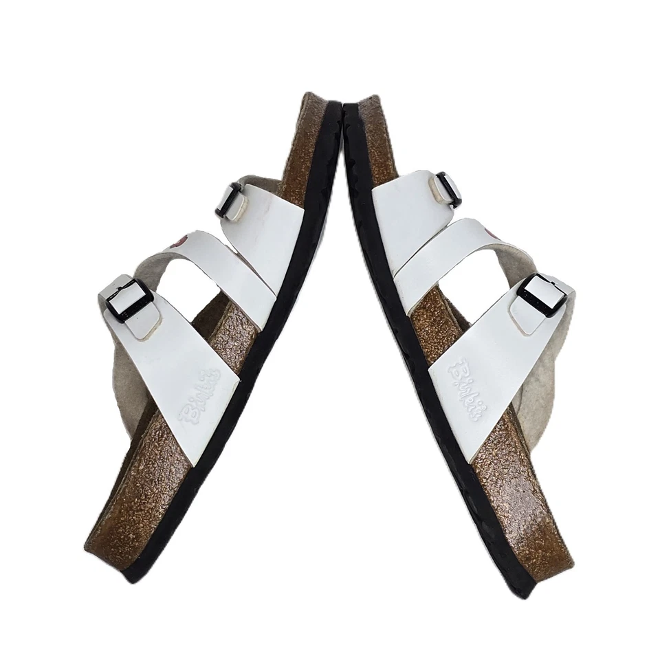 罕见 Y2K Birkenstock Ltd 版 Salina 迪士尼米妮老鼠 L9 M7 凉鞋 德国 — 第 3/4 张图片