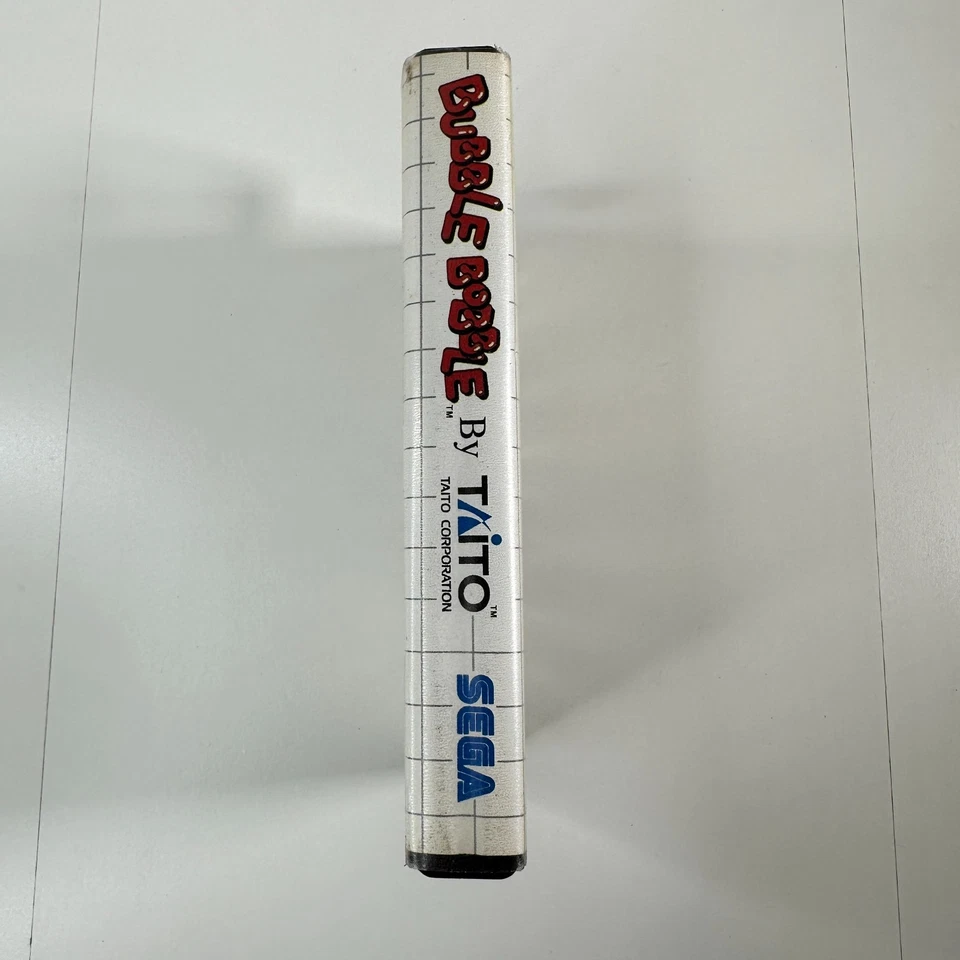 Bubble Bobble With Manual | Sega Master System SMS | Aus PAL Version | Arcade - Image 4 of 4