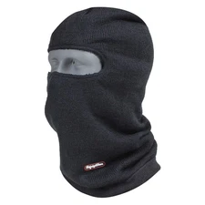 REFRIGIWEAR 0055RBLKOSA Mask Fleece Lined Black 32XN42