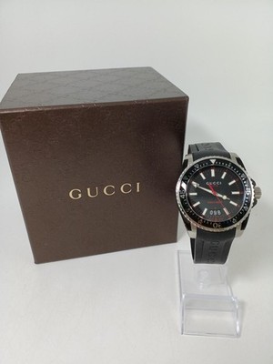Gucci 136.3 DAVE Quartz Analog Men's Watch 40mm Stainless Steel