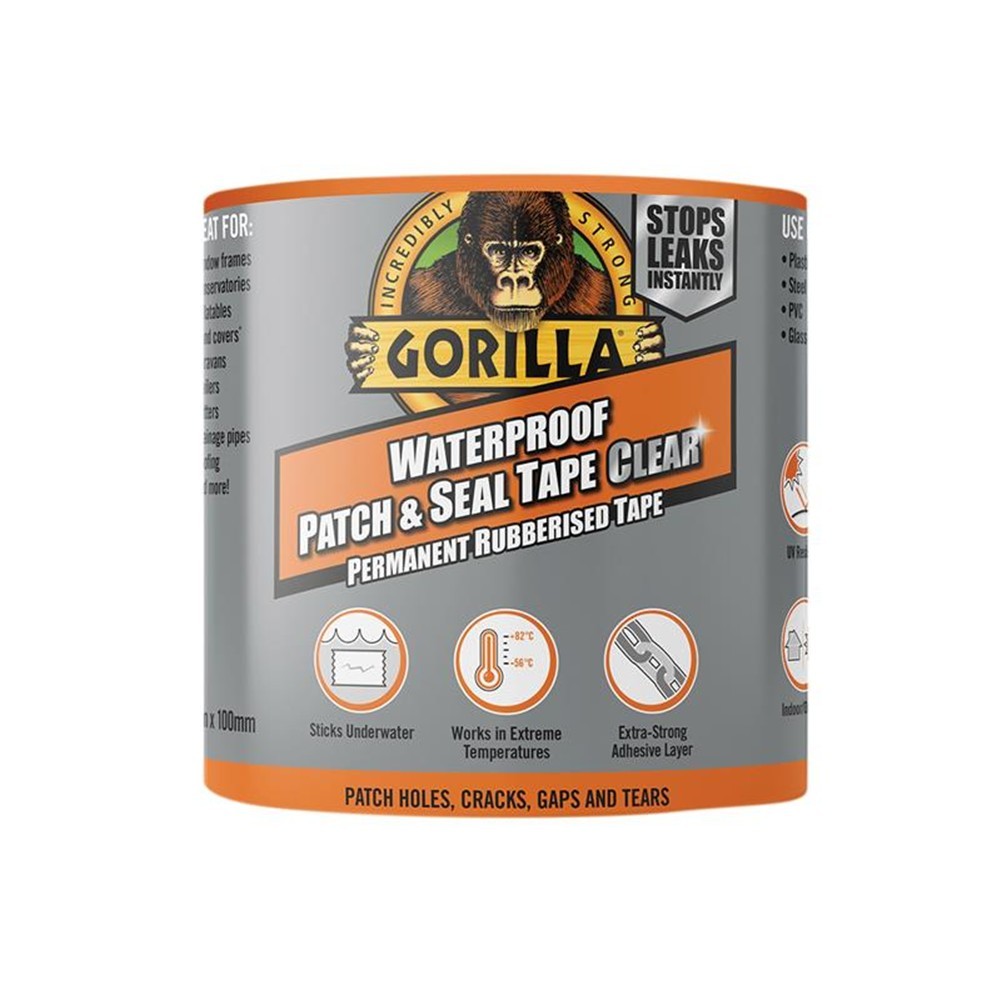Gorilla Glue Gorilla Waterproof Patch & Seal Tape 100 Mm X 2.4 M 3044751 - Image 8