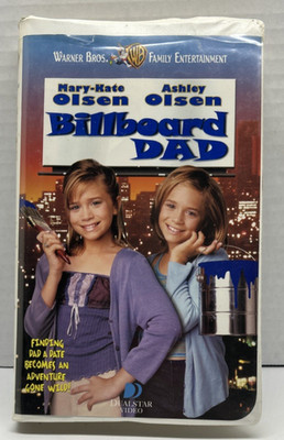 Billboard Dad Mary Kate and Ashley Olsen VHS Tape