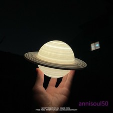 NEW Saturn Night Light LED Ornament Christmas Birthday Present Planetary Gifts