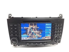 Mercedes Benz Comand NTG2 Classe C W203 SAT NAV CD FM Radio Lettore Stereo BE6096
