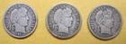 Lot of 3 Barber Dimes 1914, 1914-D, 1916, Take a Look