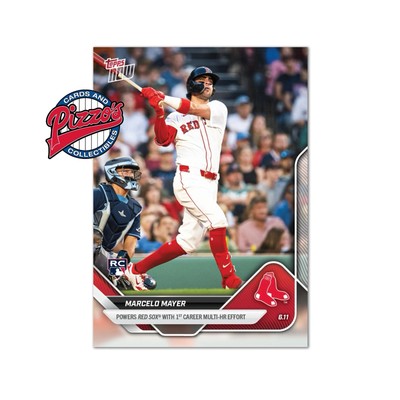 Marcelo Mayer Red Sox Call-Up Multi HR Game 2025 MLB Topps NOW