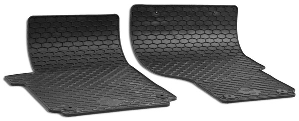 Gummimatten Passend FüR VW Amarok, 2005-2012, FußMatten Auto-Matten Gummi-image