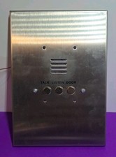Intercom Apartment Station, Heavy Duty, Stainless Steel, Surface Mount Face...