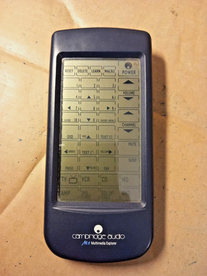 Cambridge Audio M1 Enhanced Multimedia Explorer Fernbedienung.