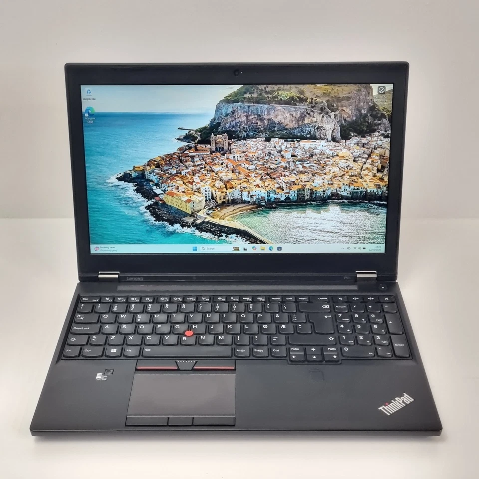 Lenovo ThinkPad P50 CAD Gaming Laptop, i7-6820HQ 32GB RAM 256GB Quadro M2000 - Image 3 of 4