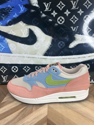 Size 11.5 - Nike Air Max 1 Light Madder Root 2022 Brand New Og Pink Green