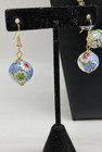 Stunning Fine Millefiori Pastel Lace Murano Venetian Floral Glass Bead Necklace — photo 2