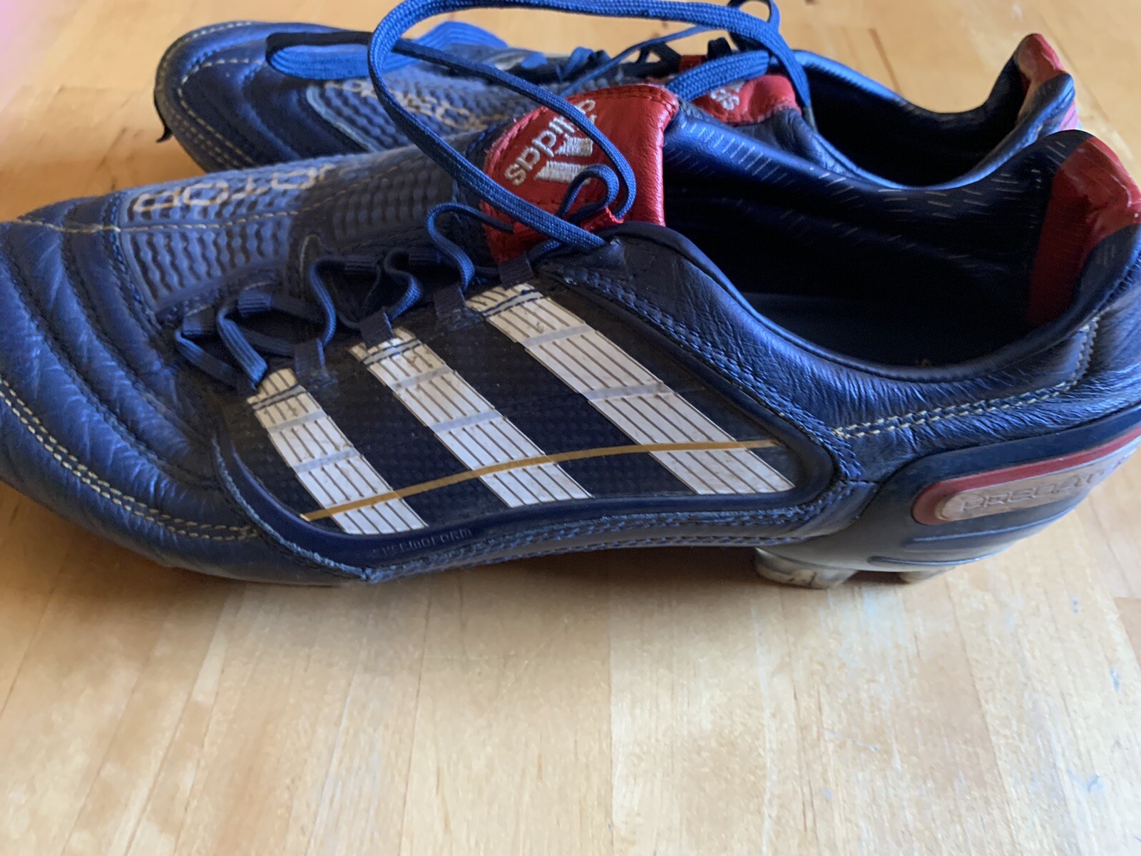 Adidas predator football boots 2009 Champions League Soccer Size 8 1/2