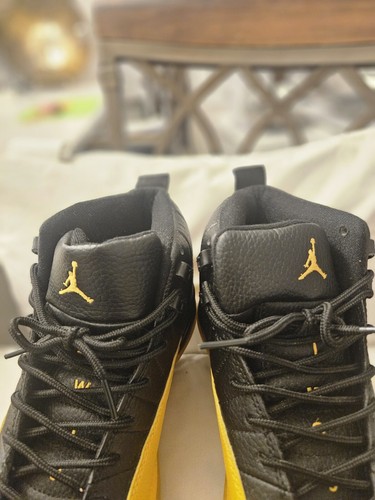 NIKE AIR JORDAN 12 RETRO SCHWARZ/GOLD HERREN SPORTSCHUHE 130690-070 GRÖSSE 11 - Bild 19 von 24