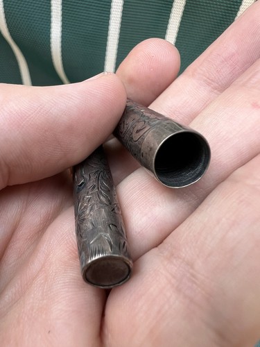 SELTENER VINTAGE VICTOR NY STERLINGSILBER 14K NEU IM KARTON BRUNNENSTIFT - Bild 18 von 22